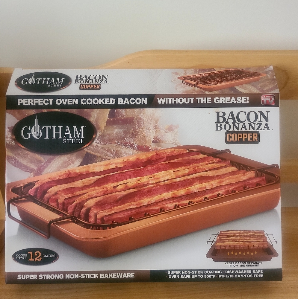 Gotham Steel Bacon Bonanza Copper Bakeware